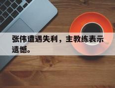 爱游戏ayx官方网页-张伟遭遇失利，主教练表示遗憾。
