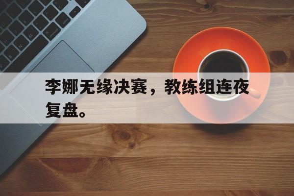 爱游戏ayx官方登录入口-李娜无缘决赛，教练组连夜复盘。